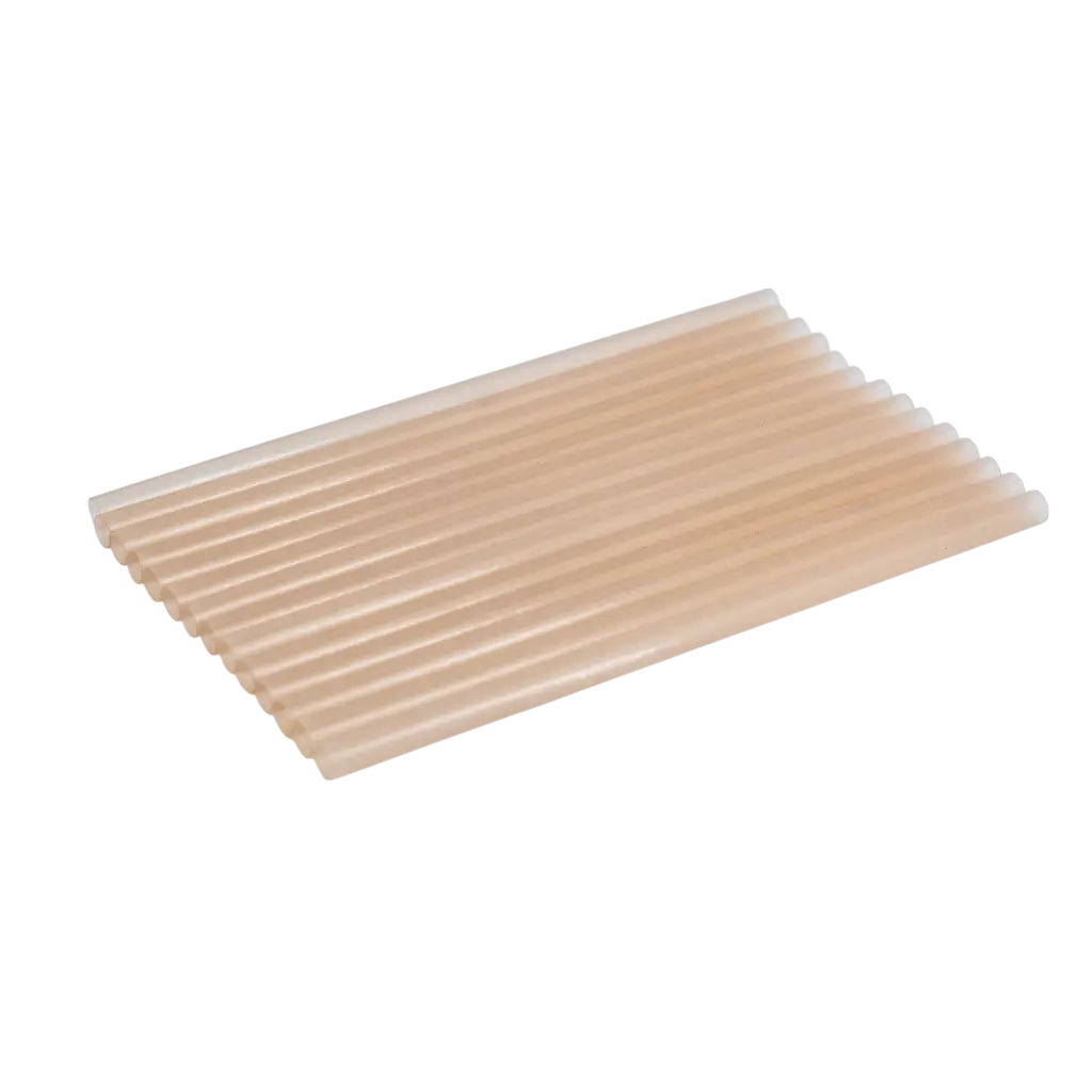 Biologisch afbreekbaar plantenvezelstro (set van 250) - 6x150mm